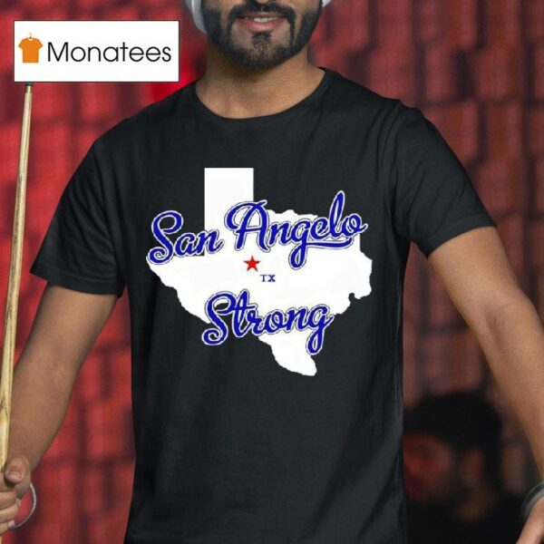 San Angelo Strong Texas T Shirt