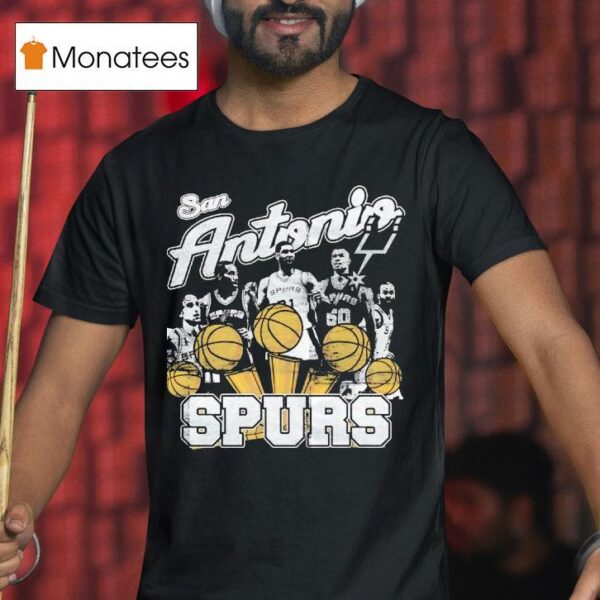 San Antonio Spurs Team Nba Vintage T Shirt