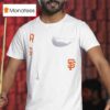 San Francisco Giants Quad Legacy Earn Your Stripes Helme T Shirt