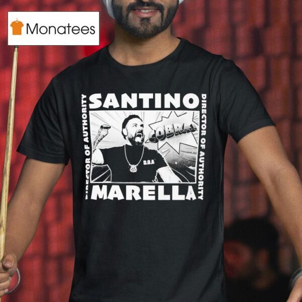 Santino Marella Cobra Comic T Shirt