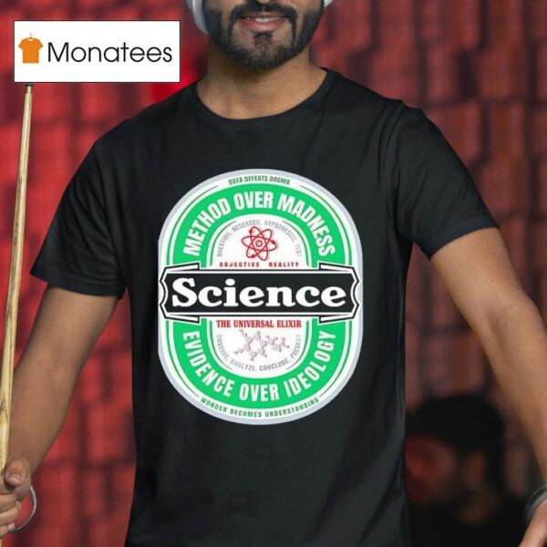 Science The Universal Elixir Logo Parody T Shirt