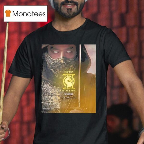 Scorpion Mortal Kombat Ii Movie T Shirt