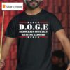 Scott Presler Doge Democrats Ly Getting Exposed T Shirt