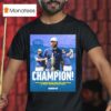Scottie Scheffler American Has Won The Rd British Open At Royal Portrush Golf Club In Northern Ireland T Shirt