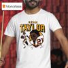 Sean Taylor Washington Commanders Signature Cartoon T Shirt