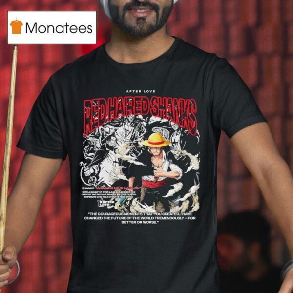 Shanks Akagami No Shankusu Red Haired Shanks T Shirt