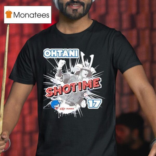 Shohei Ohtani Shotime Samurai Los Angeles Dodgers Basketball T Shirt