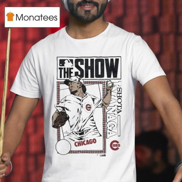 Shota Imanaga Mlb The Show Chicago Cubs T Shirt