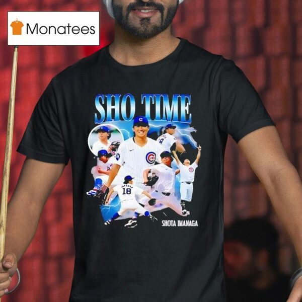 Shota Imanaga Shotime Chicago Cubs Baseball T Shirt
