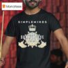 Simple Minds Claddagh Summer Live Itinerary Globe Hands T Shirt