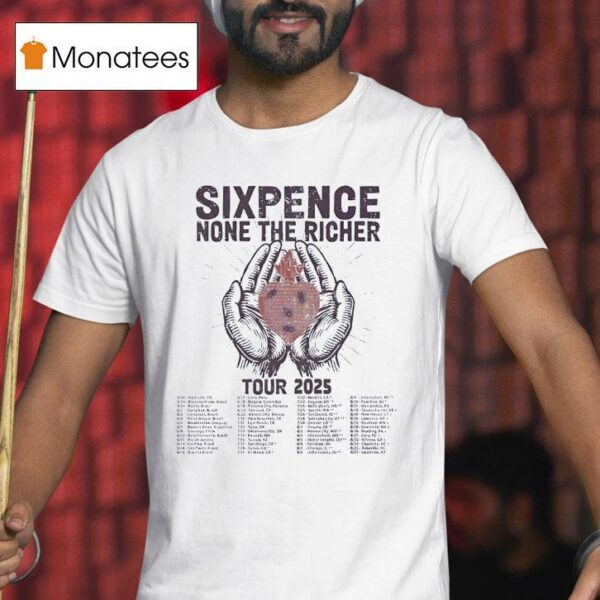 Sixpence None The Richer Toursixpence None The Richer Tour T Shirt