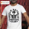 Skeleton Shield Republic Shooting Club T Shirt