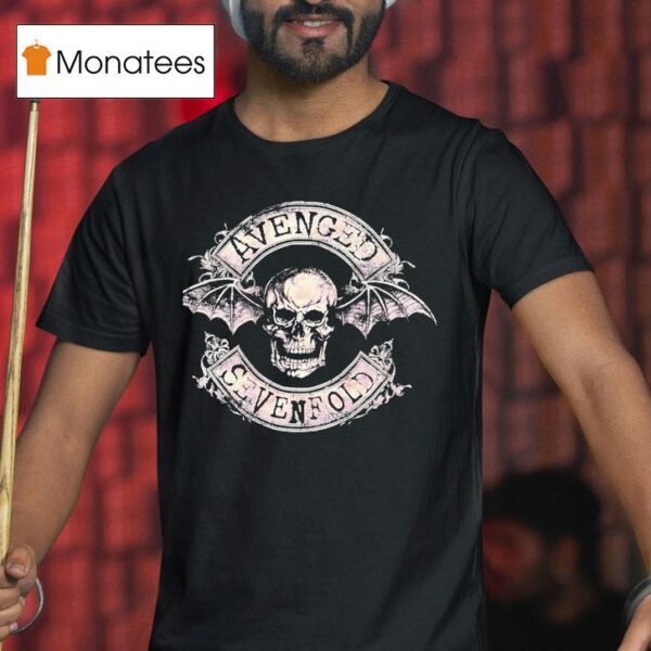 Skull Bat Avenged Sevenfold Vintage T Shirt