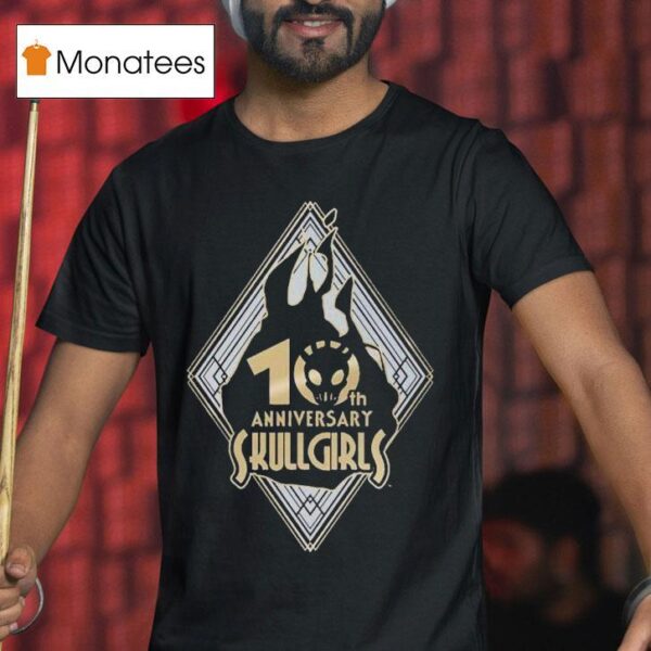 Skullgirls Th Anniversary T Shirt