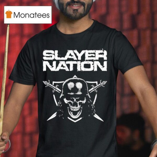 Slayer Slayer Nation T Shirt