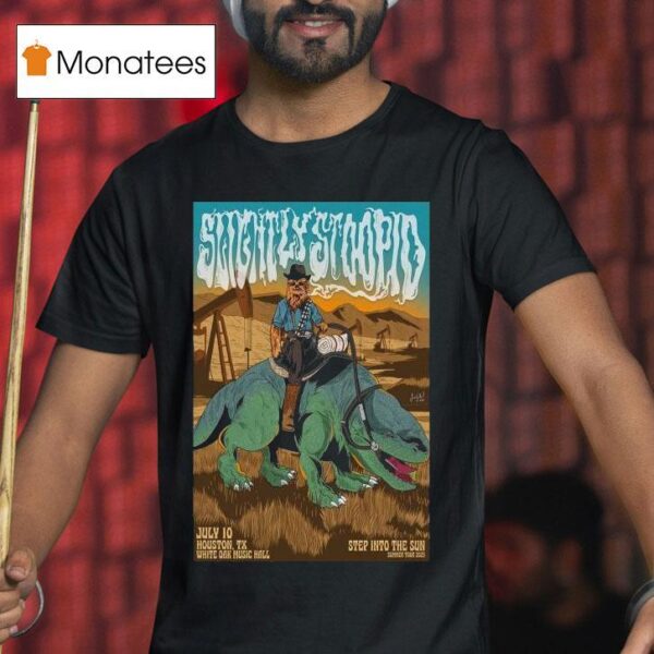 Slightly Stoopid Houston Tx Summer Tour July Star Wars Chewbacca Cigarettes T Shirt