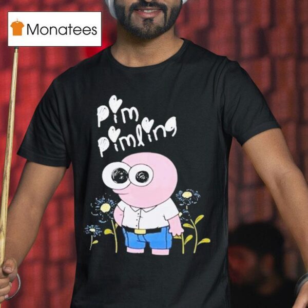Smiling Friends Pim Pimling Puff T Shirt