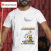 Snoopy And Charlie Brown I Live On The Corner Of Funny Street And Silly Road T Shirt