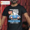 Snoopy And Woodstock Driving Car Oklahoma City Thunder Nba Finals Champions All Name Of Legends T Shirt