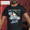 Snoopy And Woodstock New York Mets Driving Car Autism Accept Understand Love T Shirt