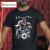 Star Wars Darth Vader Playing Drums T Shirt