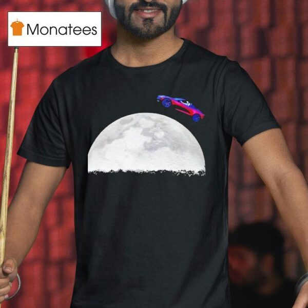 Starman Drove Over The Moon T Shirt