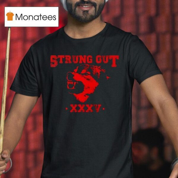 Strung Out Wolf T Shirt