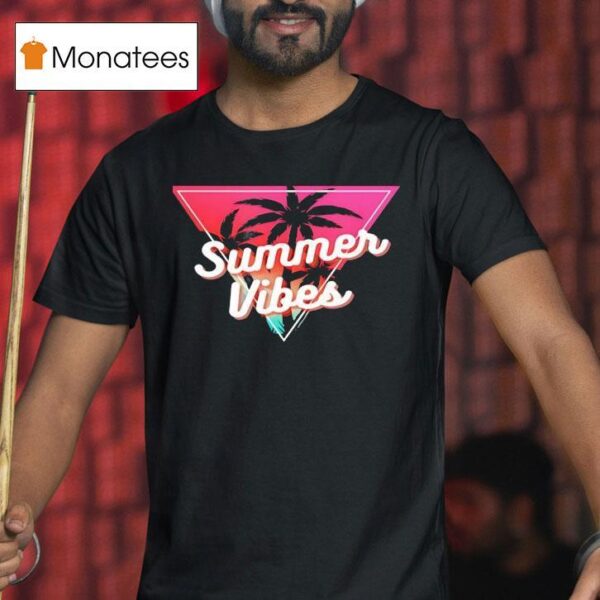 Summer Vibes Beach Vintage T Shirt