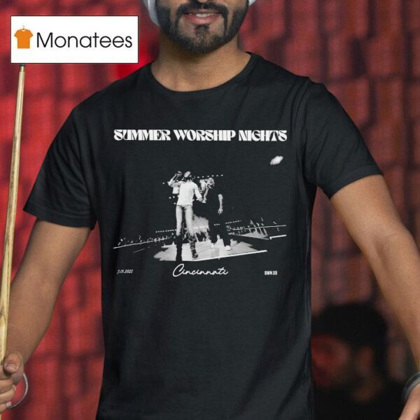 Summer Worship Night Cincinnati Photo T Shirt