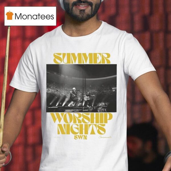 Summer Worship Night Cincinnati Tour T Shirt