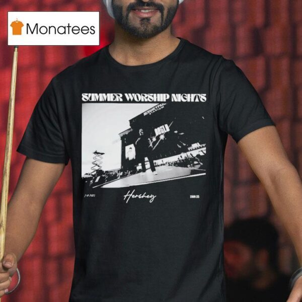 Summer Worship Night Hershey Photo T Shirt