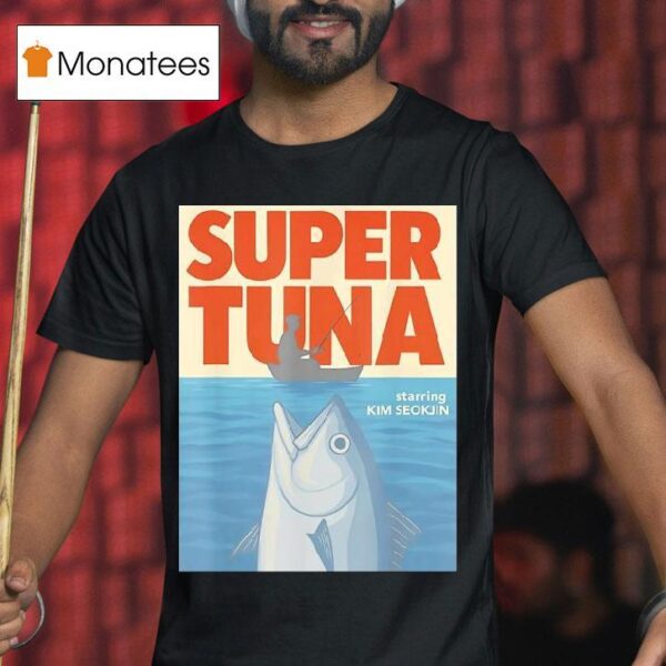 Super Tuna Starring Kim Seokjin Style Jaws T Shirt