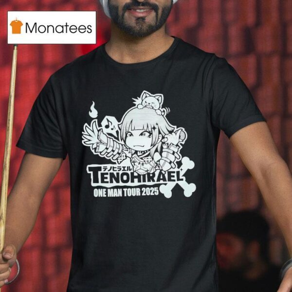 Tenohira One Man Tour Anime T Shirt