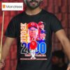 Terry Francona Tito K Th Manager In Mlb History To Achieve Wins T Shirt