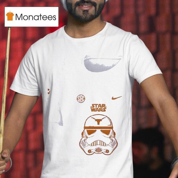 Texas Longhorns Football X Star Wars Stormtrooper T Shirt