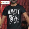 The Amity Affliction I Am Waiting For Hell To Take My Soul Riding Reaper T Shirt