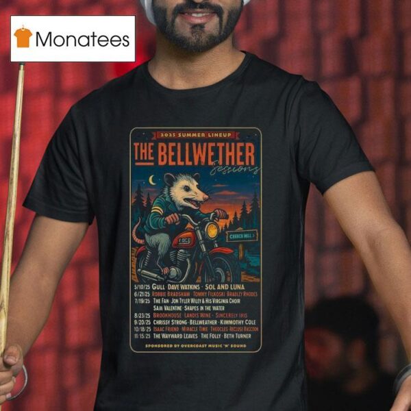 The Bellwether Sessions Summer Lineup Opossum Motor T Shirt