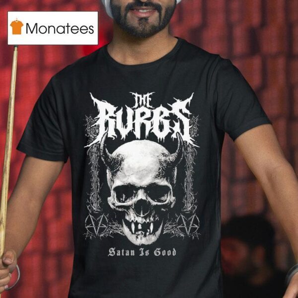 The Burbs Satan Is Good Black Metal Suburbs T Shirt