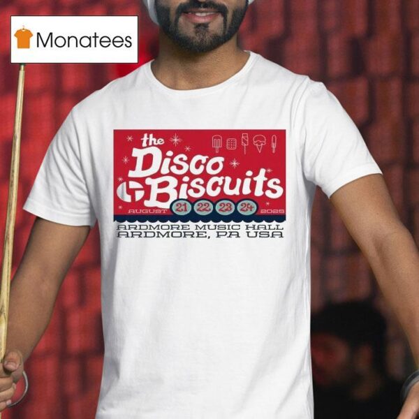 The Disco Biscuits Ardmore Pa Aug Tour T Shirt