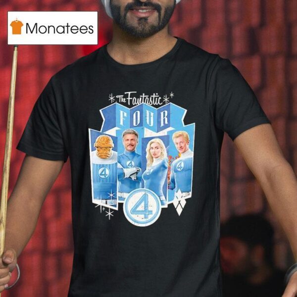 The Fantastic Four Characters Style Team Marvel T Shirt