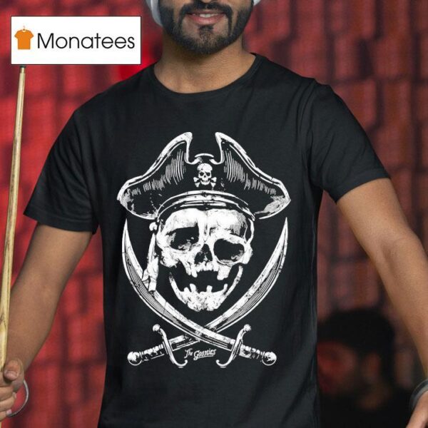 The Goonies Sloth And Crossbones Pirates T Shirt