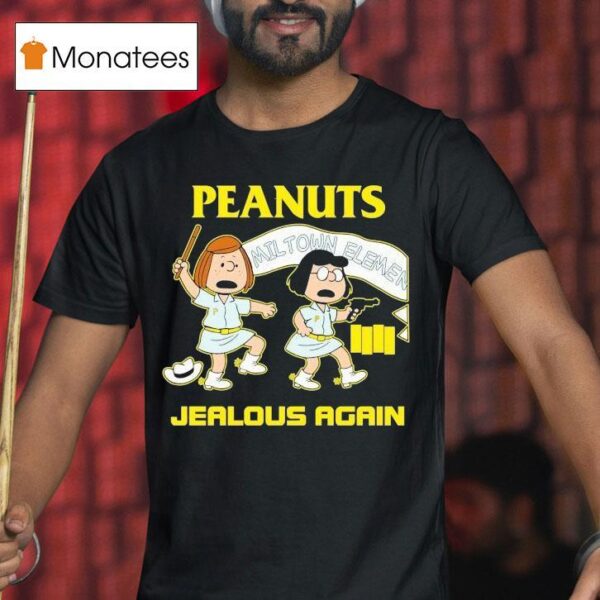 The Peanuts Jealous Again Miltown Elemen T Shirt