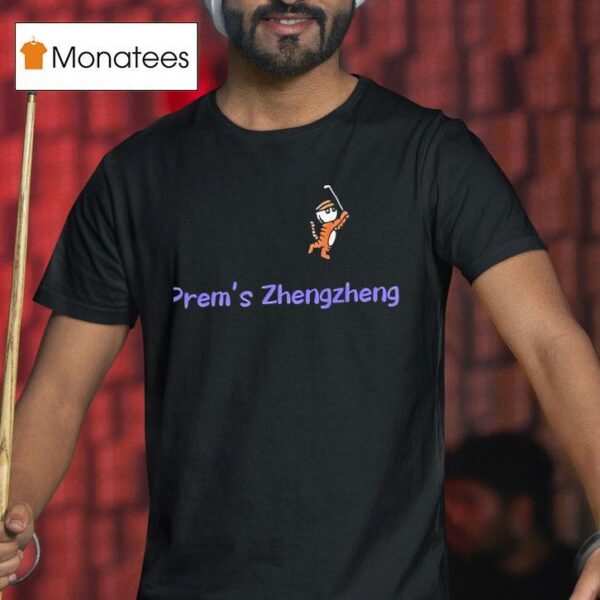 Tiger Golf Prem S Zhengzheng T Shirt