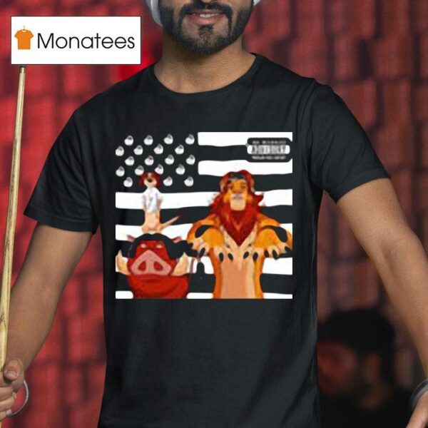 Timon Pumbaa And Simba Lion King Outkast Stankonia T Shirt
