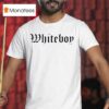 Tom Macdonald Wearing Whiteboy T Shirt