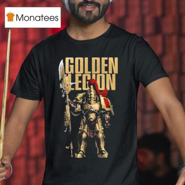 Warhammer Adeptus Custodes Golden Legion T Shirt