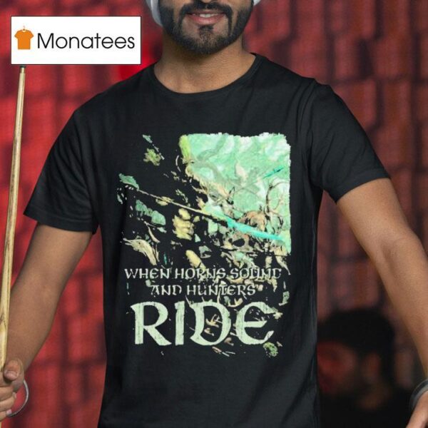 Warhammer The Old World Wood Elf Realms Hunters Ride T Shirt