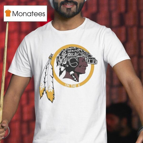 Washington Commanders Redskins On The X Masco T Shirt