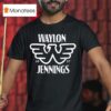 Waylon Jennings Logo T Shirt