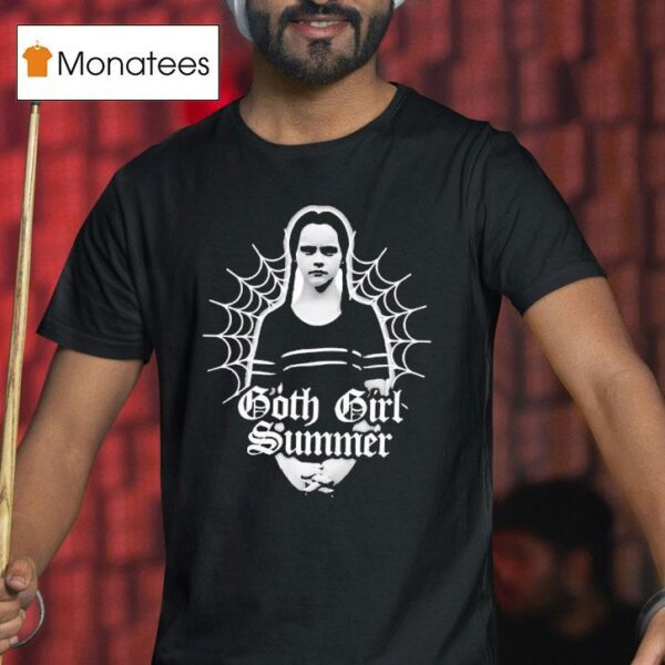 Wednesday Addams Goth Girl Summer T Shirt